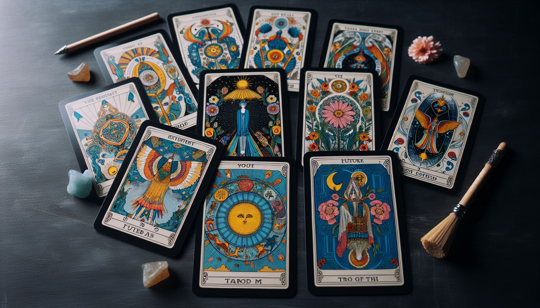 Tarot-kortit: Mystisiä viestejä menneisyydestä, nykyisyydestä ja tulevaisuudesta
