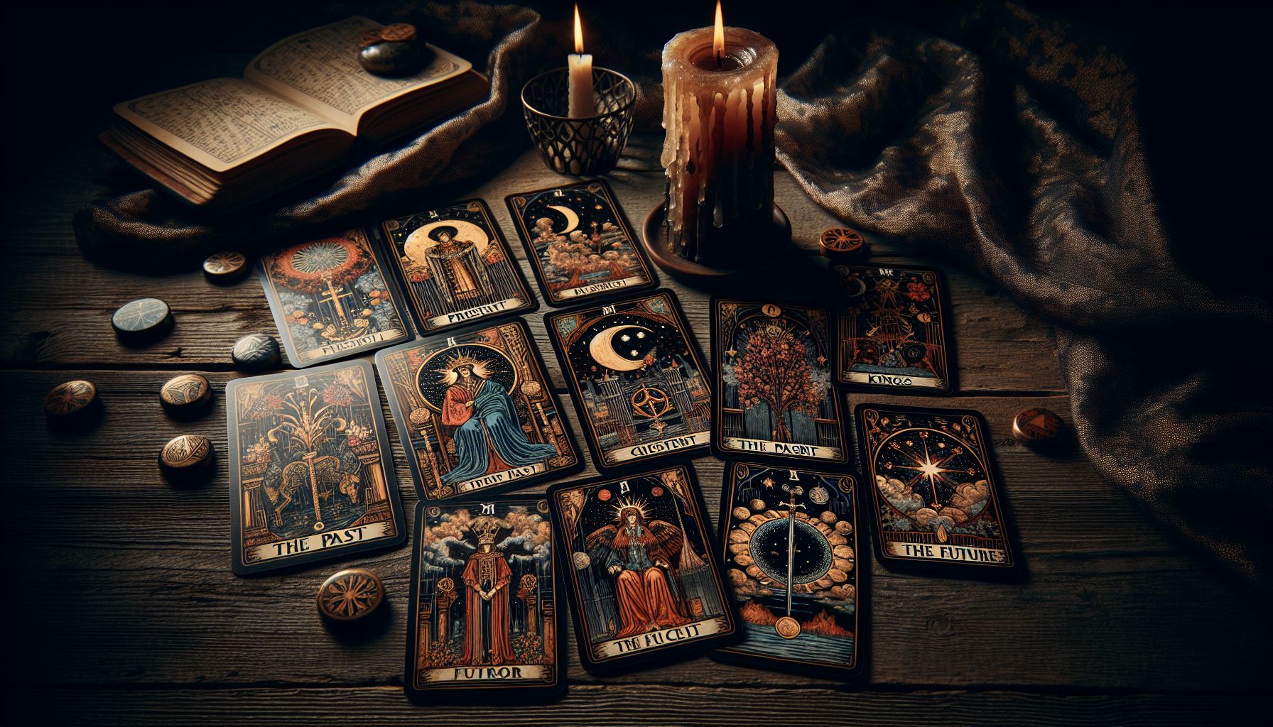 Tarot-kortit – salaperäisiä viestejä menneestä, nykyisestä ja tulevasta